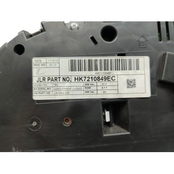 Recambio de cuadro instrumentos para land rover discovery sport se referencia OEM IAM HK7210849EC  