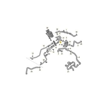 Recambio de tubo para audi q5 (fyb) 50 tfsi e quattro advanced referencia OEM IAM 80B819350L  