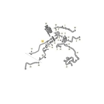 Recambio de tubo para audi q5 (fyb) 50 tfsi e quattro advanced referencia OEM IAM 80B819558A  