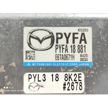 Recambio de centralita motor uce para mazda 6 lim. (gh)(.2012) signature referencia OEM IAM PYFA18881  