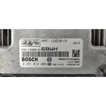 Recambio de centralita motor uce para ford focus lim. (cb4) econetic referencia OEM IAM 6M5112A650CH  