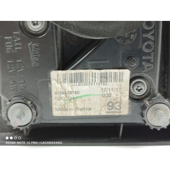 Recambio de piloto trasero izquierdo interior para toyota avensis touring sports advance referencia OEM IAM 8159005160  