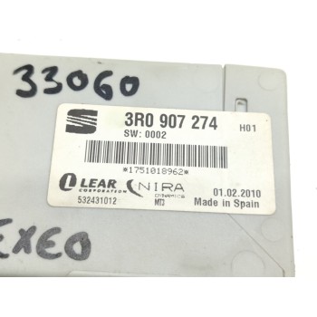 Recambio de modulo electronico para seat exeo berlina (3r2) reference referencia OEM IAM 3R0907274  