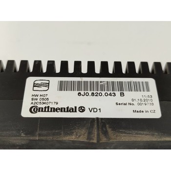 Recambio de mando climatizador para seat ibiza (6j5) sport referencia OEM IAM 6J0820043B  