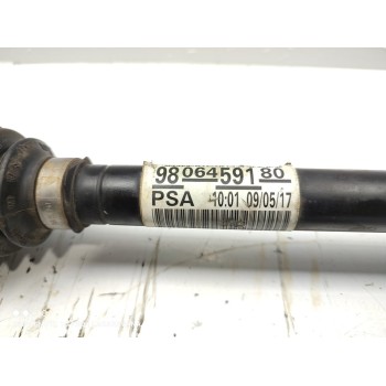 Recambio de transmision delantera izquierda para citroën c4 cactus business referencia OEM IAM 9806459180  