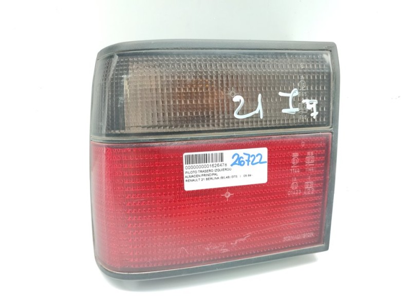 Recambio de piloto trasero izquierdo para renault 21 berlina (b/l48) gts referencia OEM IAM   