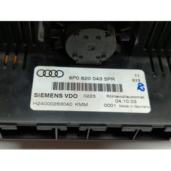 Recambio de mando climatizador para audi a3 (8p) 2.0 tdi ambiente referencia OEM IAM 8P0820043  