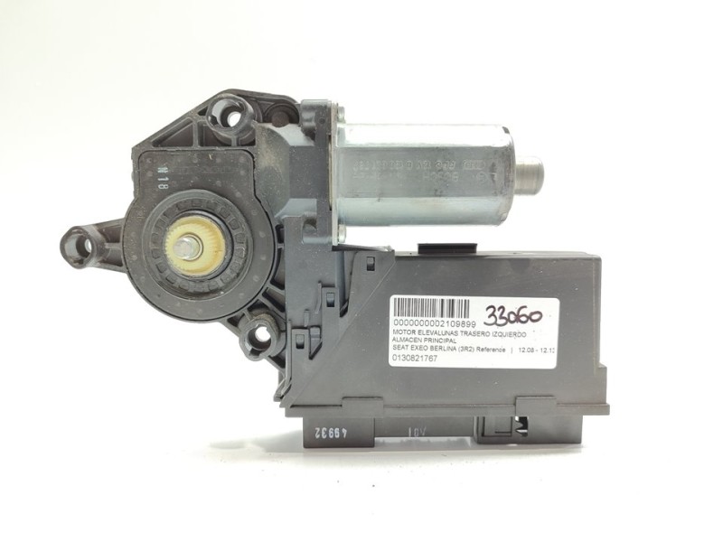 Recambio de motor elevalunas trasero izquierdo para seat exeo berlina (3r2) reference referencia OEM IAM 0130821767  