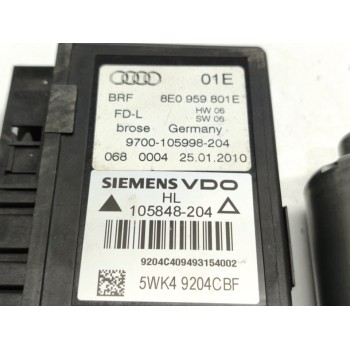 Recambio de motor elevalunas trasero izquierdo para seat exeo berlina (3r2) reference referencia OEM IAM 0130821767  