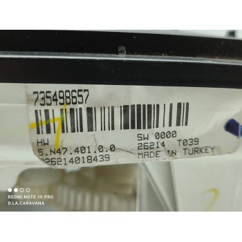 Recambio de mando calefaccion / aire acondicionado para opel combo d expression l1h1 referencia OEM IAM 735498657  