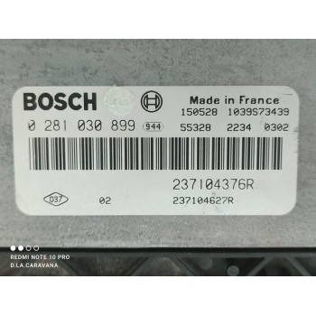 Recambio de centralita motor uce para renault kangoo profesional referencia OEM IAM 0281030899  