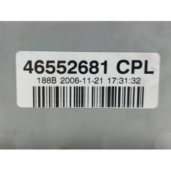 Recambio de caja reles / fusibles para fiat doblo (119) 1.9 8v multijet active com. (77kw) referencia OEM IAM 46552681CPL  