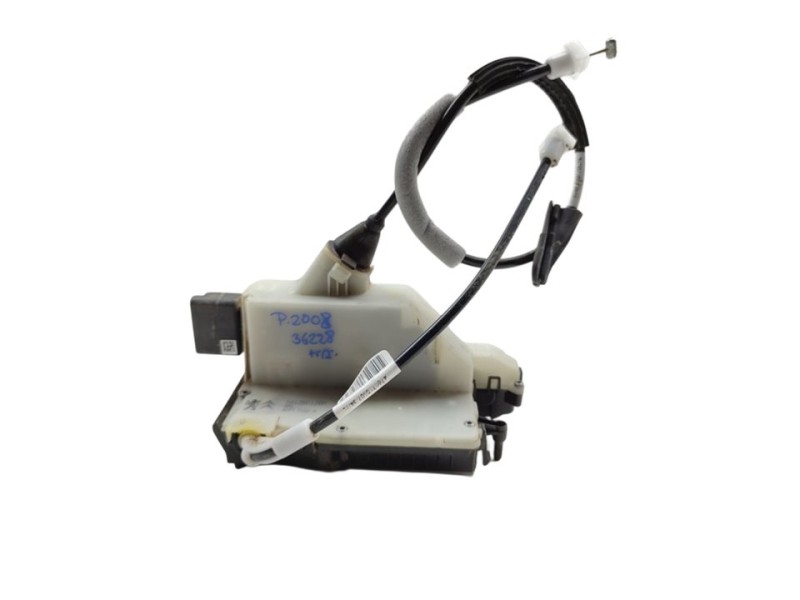 Recambio de cerradura puerta trasera izquierda para peugeot 2008 (--.2013) allure referencia OEM IAM 9812501280  