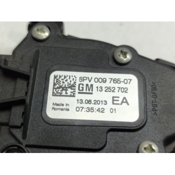 Recambio de pedal acelerador para opel astra j gtc sportive referencia OEM IAM 13252702  