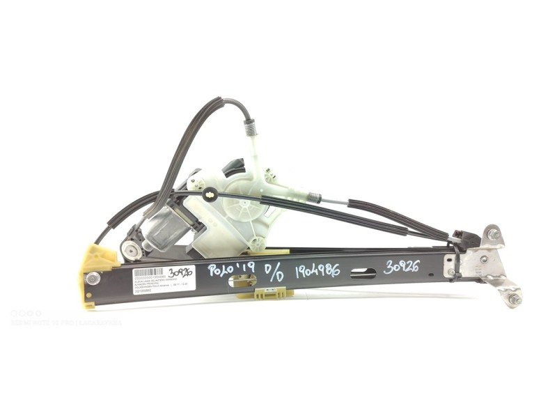 Recambio de elevalunas delantero derecho para volkswagen polo advance referencia OEM IAM 2Q1959882  
