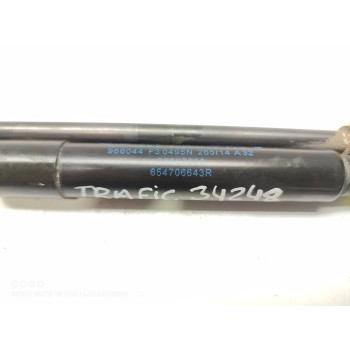 Recambio de amortiguadores capo para renault trafic furgón l1h1 2,9t referencia OEM IAM 654706643R  