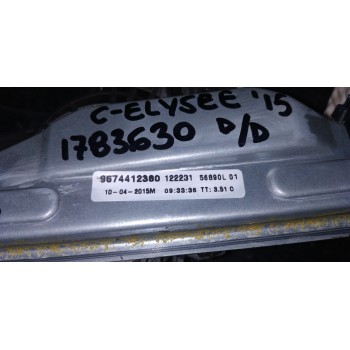 Recambio de elevalunas delantero derecho para citroën c-elysée millenium referencia OEM IAM 9674412380  