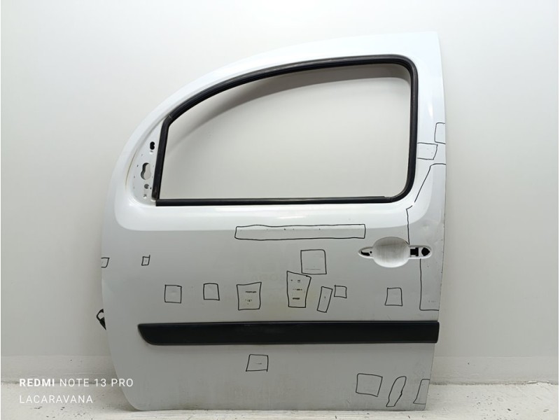 Recambio de puerta delantera izquierda para renault kangoo authentique referencia OEM IAM 801010229R  