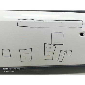 Recambio de puerta delantera izquierda para renault kangoo authentique referencia OEM IAM 801010229R  