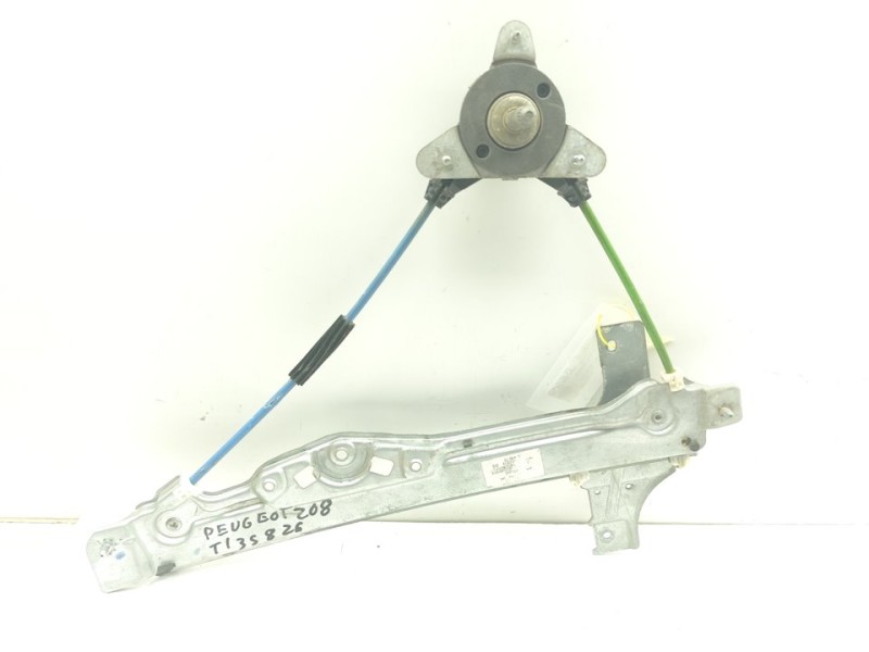 Recambio de elevalunas trasero izquierdo para peugeot 208 active referencia OEM IAM 9673153980  