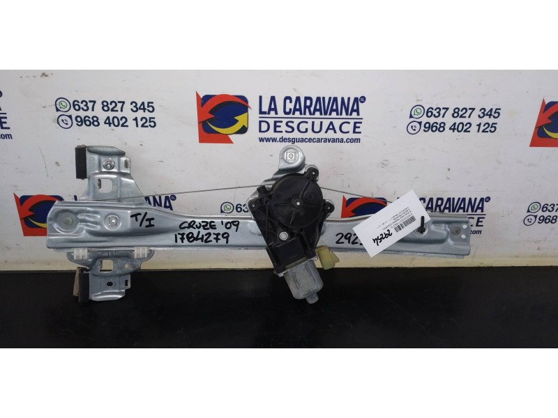 Recambio de elevalunas trasero izquierdo para chevrolet cruze lt referencia OEM IAM   