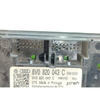 Recambio de mando climatizador para audi a3 (8v) ambiente referencia OEM IAM 8V0820043C  