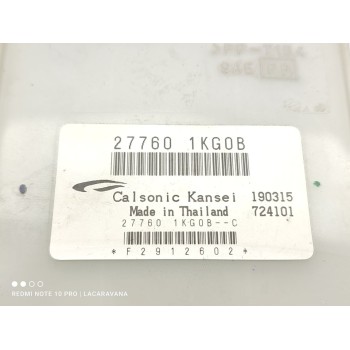 Recambio de centralita aire acondicionado para nissan juke (f15) acenta referencia OEM IAM 277601KG0B  