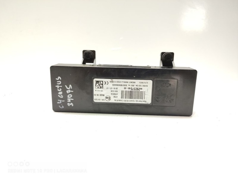 Recambio de modulo electronico para citroën c4 cactus feel referencia OEM IAM 9829237580  