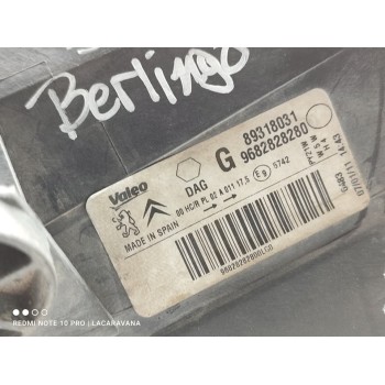 Recambio de faro izquierdo para citroën berlingo station wagon sx multispace referencia OEM IAM 6208K6  