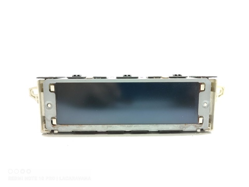 Recambio de pantalla multifuncion para citroën berlingo station wagon sx multispace referencia OEM IAM 9675859580  