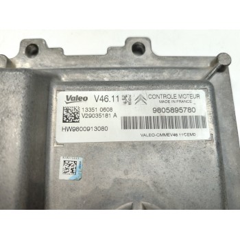 Recambio de centralita motor uce para citroën c3 tonic referencia OEM IAM 9805895780  