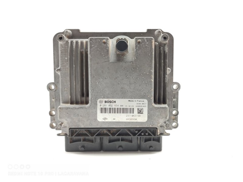 Recambio de centralita motor uce para renault clio iv dynamique referencia OEM IAM 0281032654  