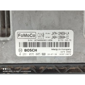 Recambio de centralita motor uce para ford focus titanium referencia OEM IAM 0281035005  