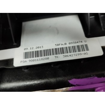 Recambio de kit airbag para citroën c3 tonic referencia OEM IAM 96710277ZD  