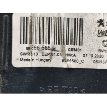 Recambio de modulo electronico para opel grandland x ultimate referencia OEM IAM 9836666580  