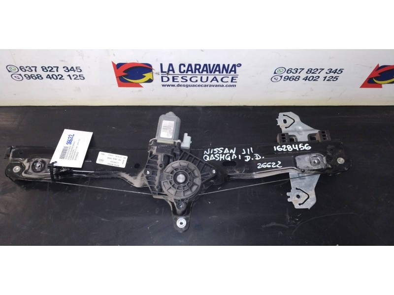 Recambio de elevalunas delantero derecho para nissan qashqai (j11) 360 referencia OEM IAM WR18003  