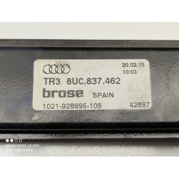 Recambio de elevalunas delantero derecho para audi q3 (8ug) attraction referencia OEM IAM 8U0837462  
