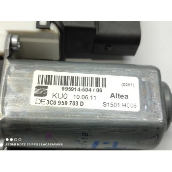 Recambio de motor elevalunas trasero izquierdo para seat altea (5p1) stylance / style referencia OEM IAM 3C0959703D  