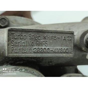 Recambio de turbocompresor para kia carnival ii 2.9 crdi lx referencia OEM IAM 282004X300  