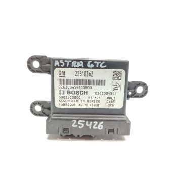 Recambio de modulo electronico para opel astra j gtc sportive referencia OEM IAM 22810362  