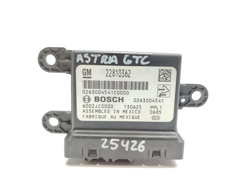 Recambio de modulo electronico para opel astra j gtc sportive referencia OEM IAM 22810362  