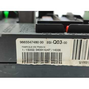 Recambio de modulo electronico para citroën c4 lim. seduction referencia OEM IAM 9665547480  