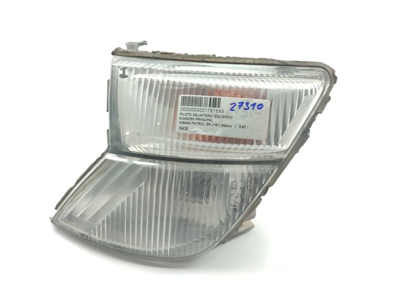 Recambio de piloto delantero izquierdo para nissan patrol gr (y61) básico referencia OEM IAM 3408  