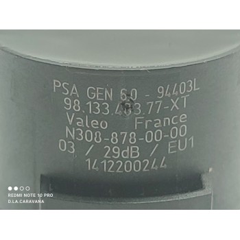 Recambio de sensor de aparcamiento para citroën berlingo furgón club m referencia OEM IAM 9813348377XT  