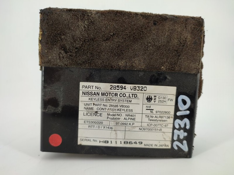 Recambio de modulo electronico para nissan patrol gr (y61) básico referencia OEM IAM 28594VB320  