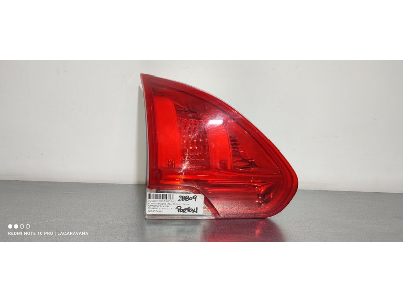 Recambio de piloto trasero izquierdo interior para peugeot 2008 (--.2013) active referencia OEM IAM 9678074480  