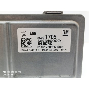 Recambio de centralita motor uce para opel insignia berlina excellence referencia OEM IAM 55491705  