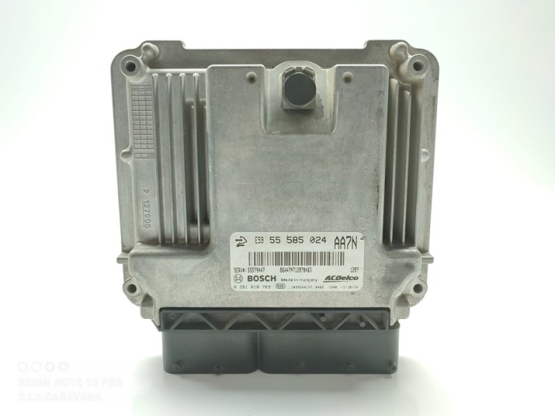 Recambio de centralita motor uce para opel insignia berlina cosmo referencia OEM IAM 55585024  