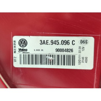 Recambio de piloto trasero derecho para volkswagen passat lim. (362) advance bluemotion referencia OEM IAM 3AE945096C  