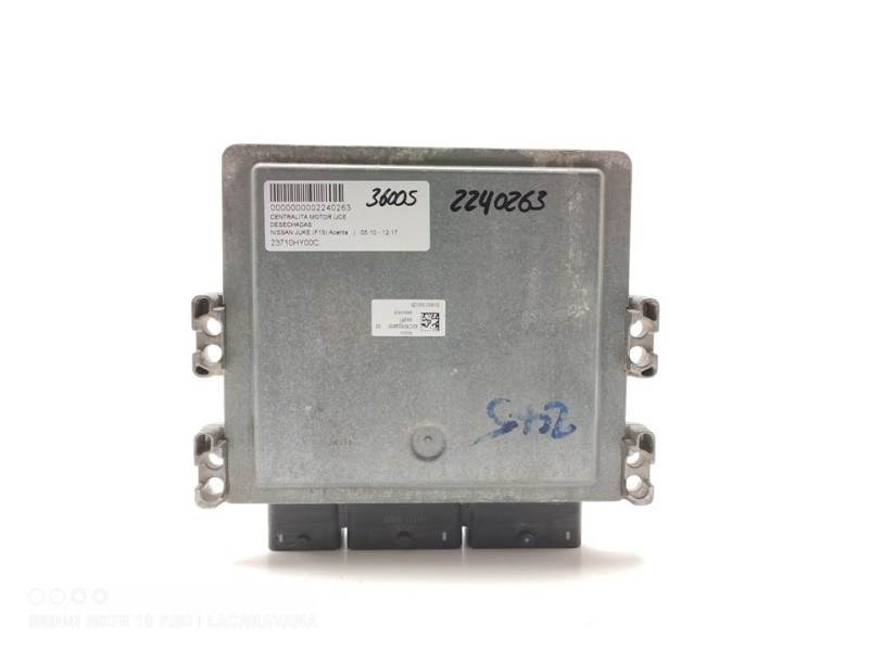 Recambio de centralita motor uce para nissan juke (f15) acenta referencia OEM IAM 23710HY00C  